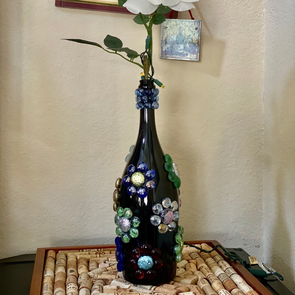 Handmade Wine bottle Lamp